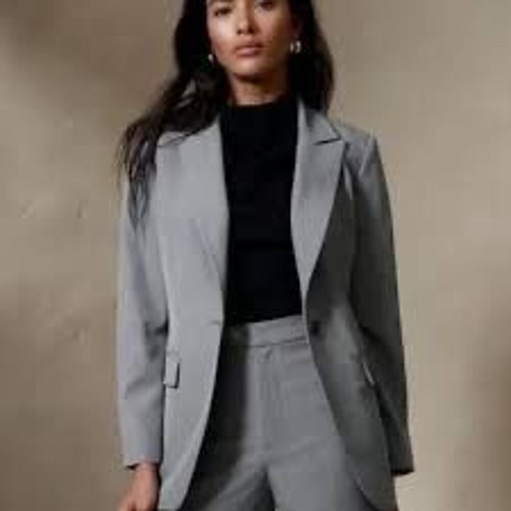NWT $160 Banana Republic 4 Blazer Jacket Office Work